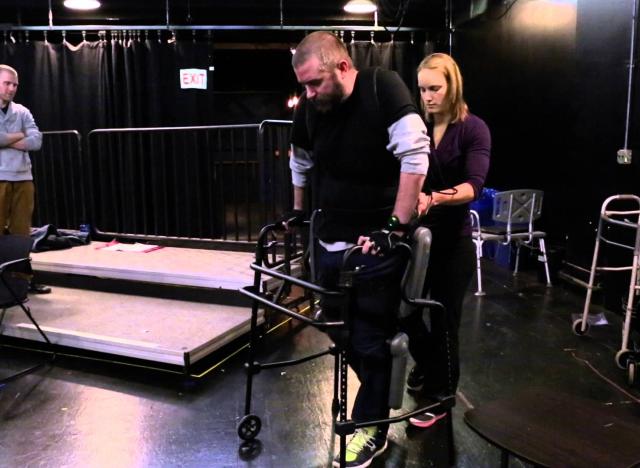 Michael Patrick Thornton uses ReWalk for Richard the Third