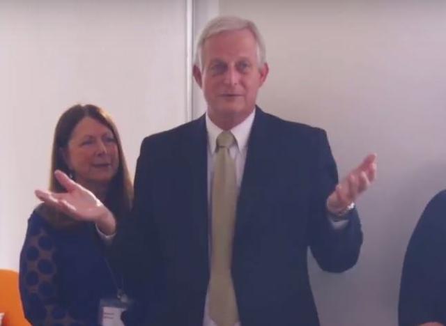 Dr. Sliwa with Monica Rho