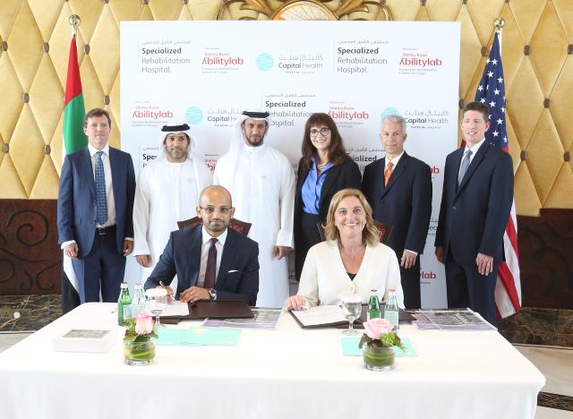 Abu Dhabi’s Capital Health signs partnership with Shirley Ryan AbilityLab