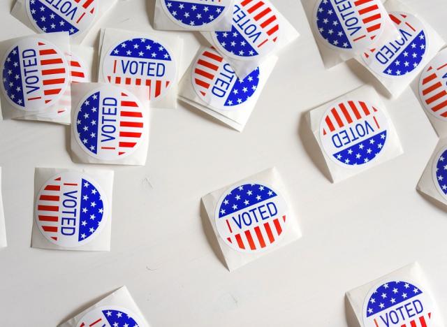 voted stickers