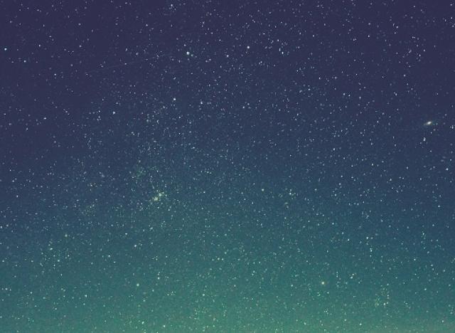 Starry sky to make a wish on