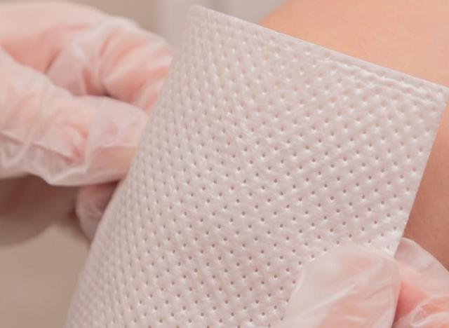 skin and bandage
