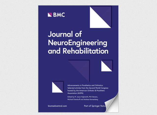 Cover of the Journal of NeuroEngineering and Rehabilitation