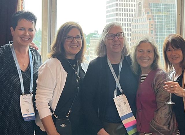 Kathy Stevens honored at ARN conference