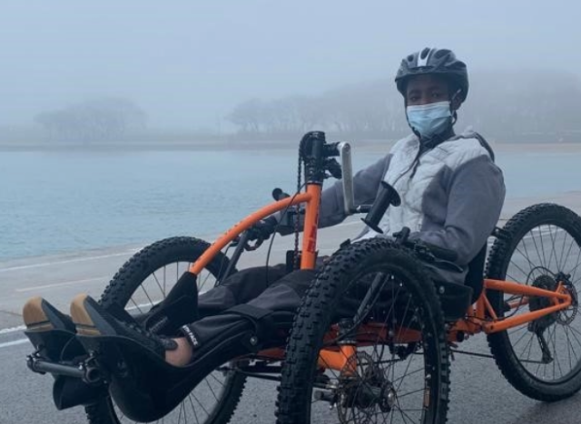 Lewis at Chicago Lakefront