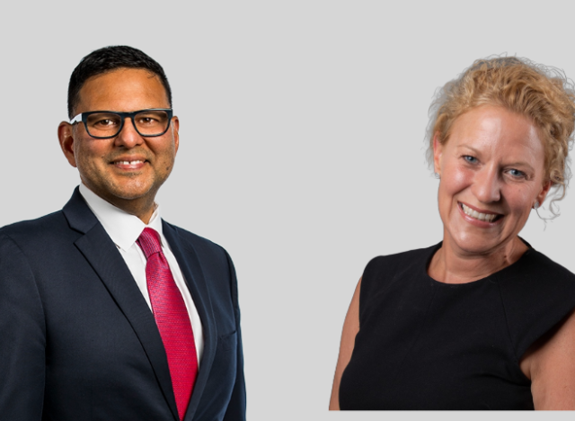 Marcos DeLeon and Karen Paciero