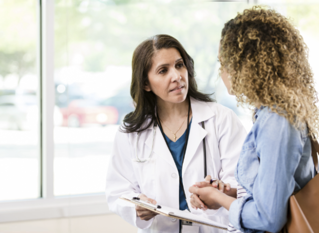 Doctor and patient