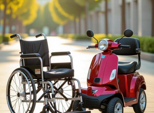 wheel chairs and scooters