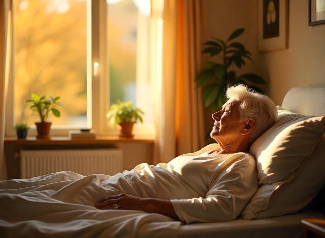 patient in bed