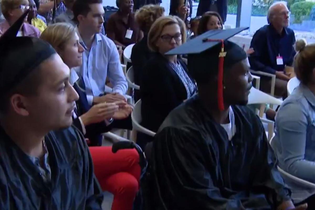 Leo and Charles their GED