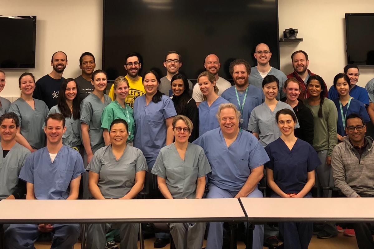 MSK Ultrasound Education class