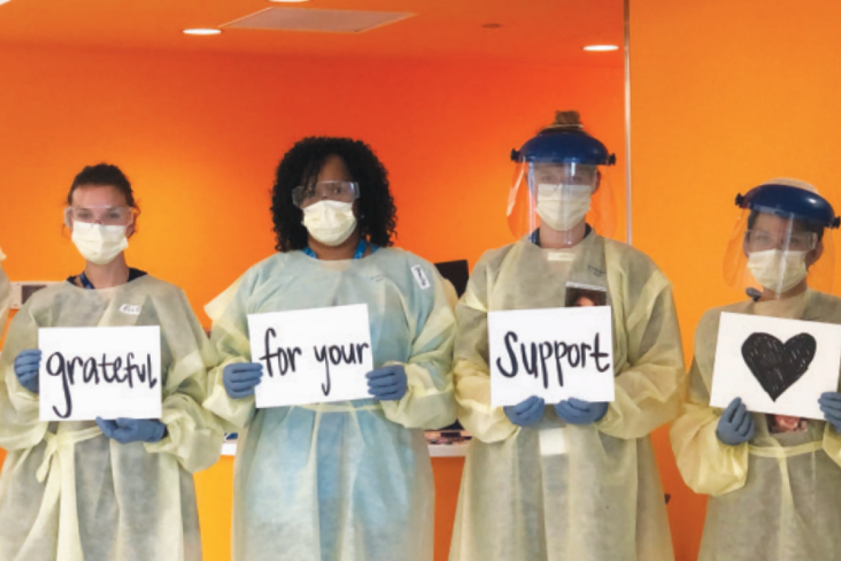 We're grateful for your support