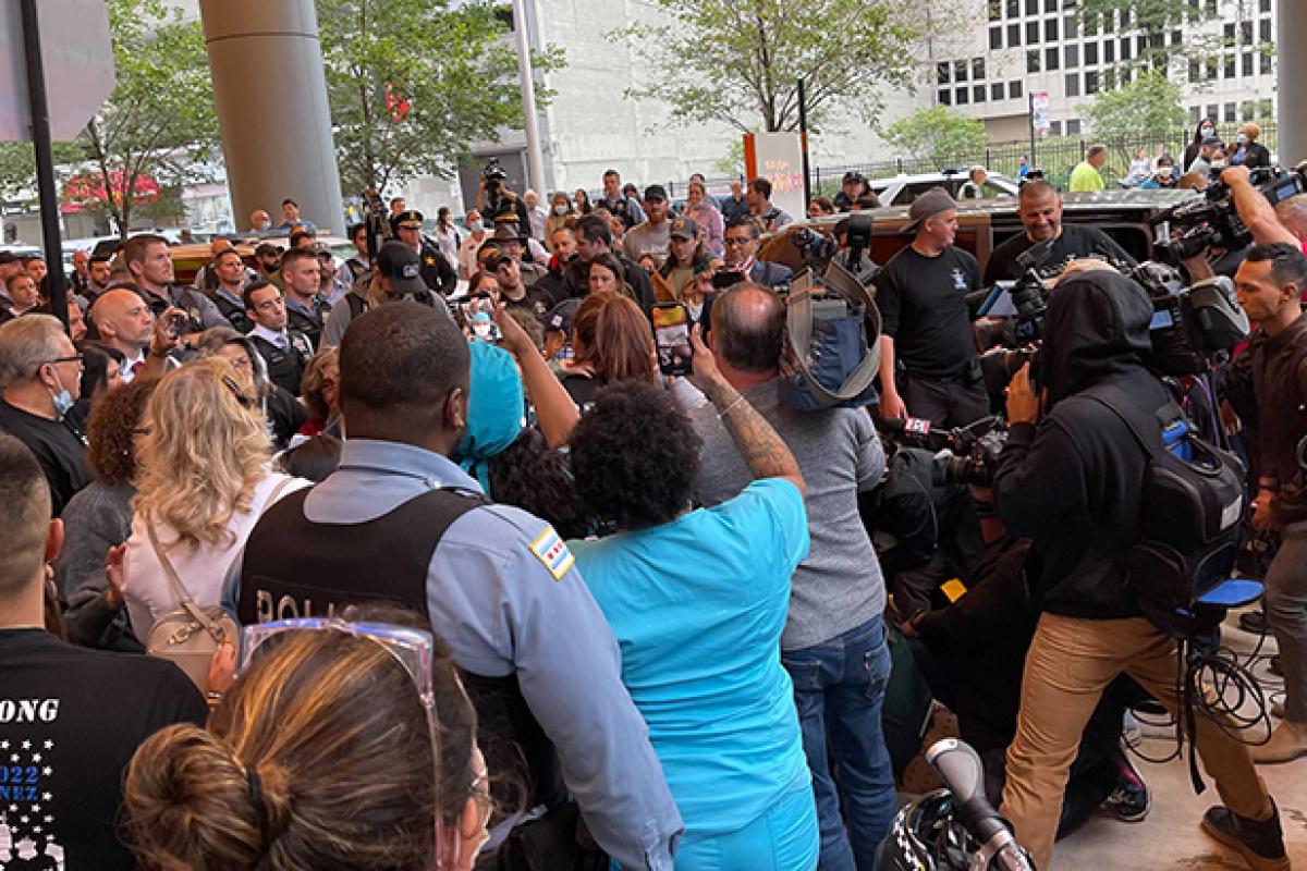 In the News: Injured Chicago Police Officer Carlos Yanez Released from Shirley Ryan AbilityLab