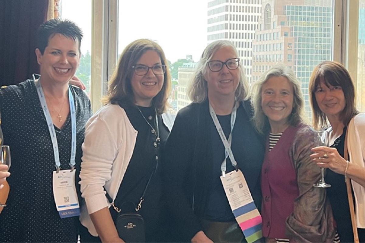 Kathy Stevens honored at ARN conference