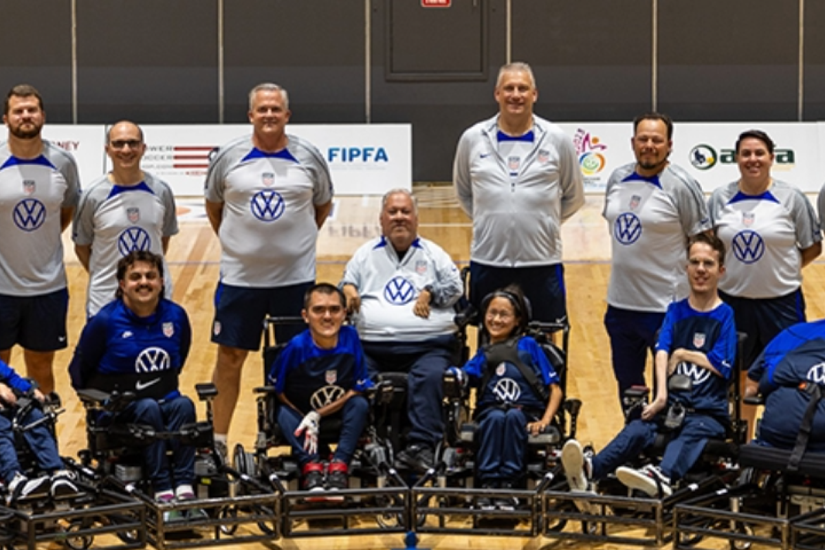 Powerchair Soccer Team