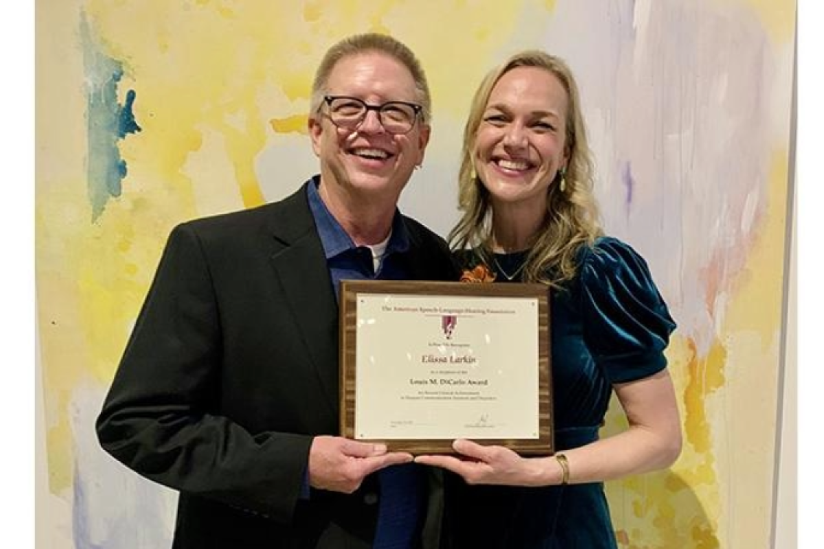 Elissa Larkin Receives Louis M. DiCarlo Award for Recent Clinical Achievement