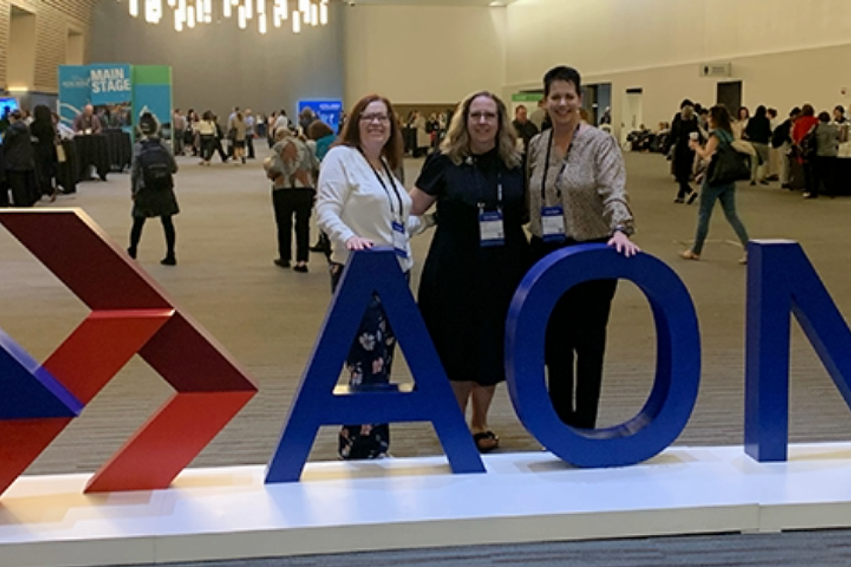 American Organization for Nursing Leadership Conference Award