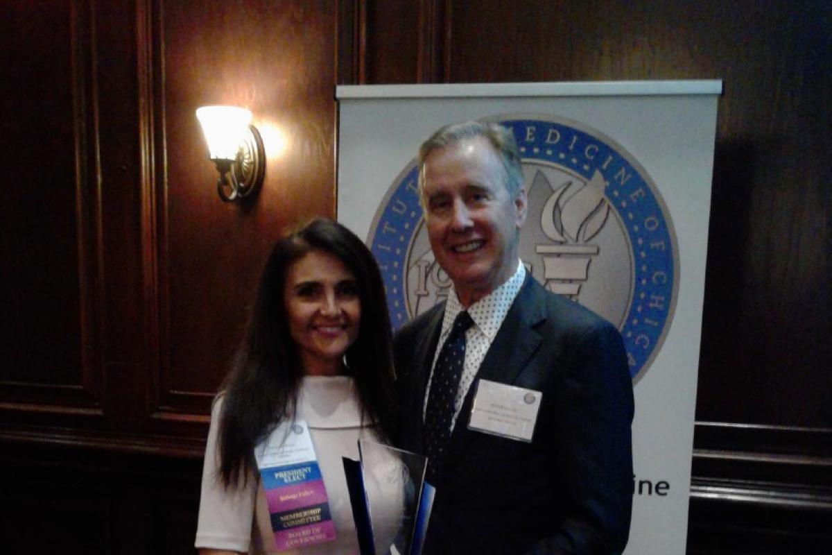 Dr. Rick Lieber Honored by Institute of Medicine of Chicago