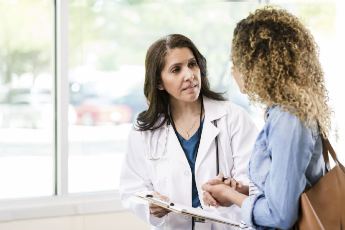 Doctor and patient