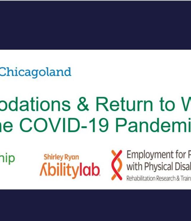 Accommodations & Return to Work Amidst the COVID-19 Pandemic Webinar