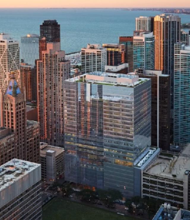 SRALab exterior aerial Chicago