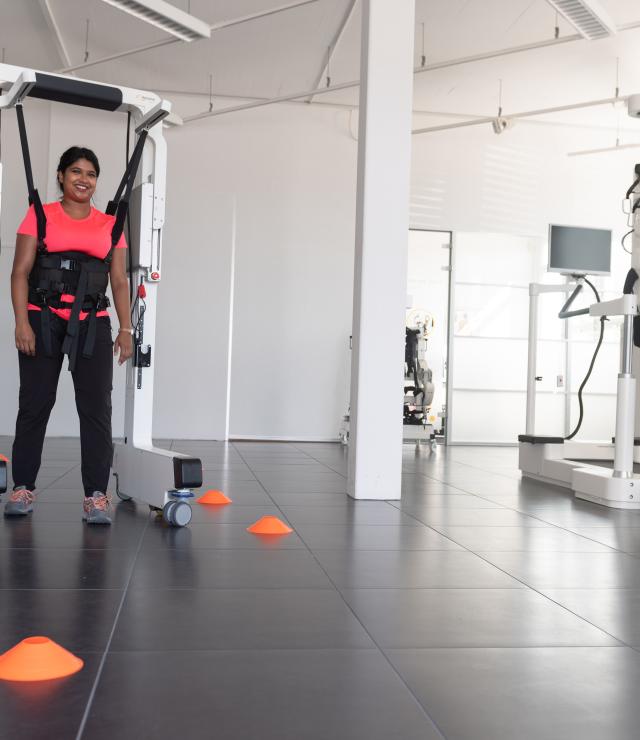 Andago gait training device