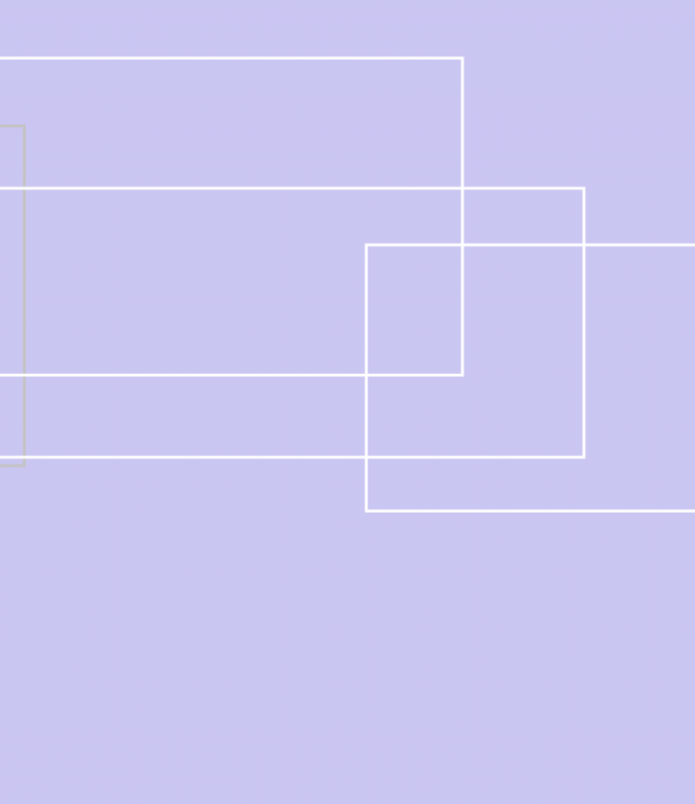 violet background with white rectangles