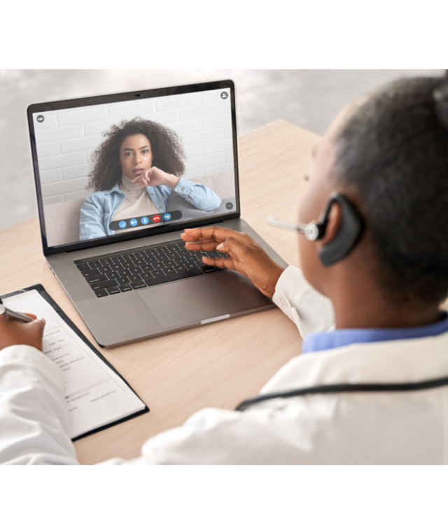 picture of a woman with a laptop