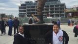 michelle at cubs stadium