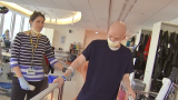Patrick Halko recovers in our Strength and Endurance Lab