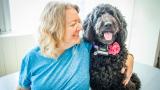 Emily and Georgia the Therapy Dog