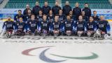 2018 U.S Paralympics sled hockey team