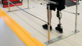 open source bionic leg in action
