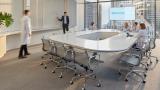 Conference room with Scientists and Administrators