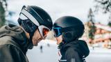 winter sports and helmets