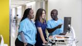 Nurses conferring