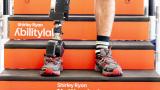 Man standing with powered leg