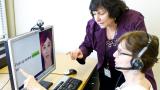 Our doctors work on speech and language skills with their patients